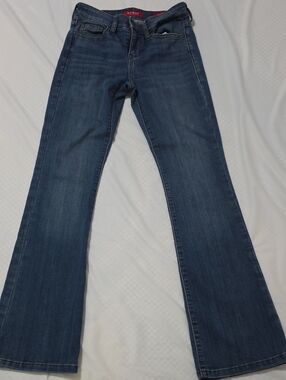 Guess Mid Rise Boot Cut Jeans